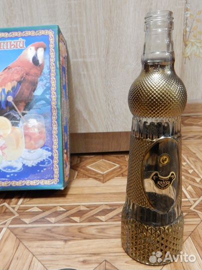 Графин стеклянный + 6 рюмок, новые