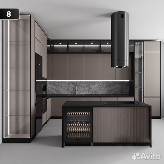 Кухни для дизайнеров