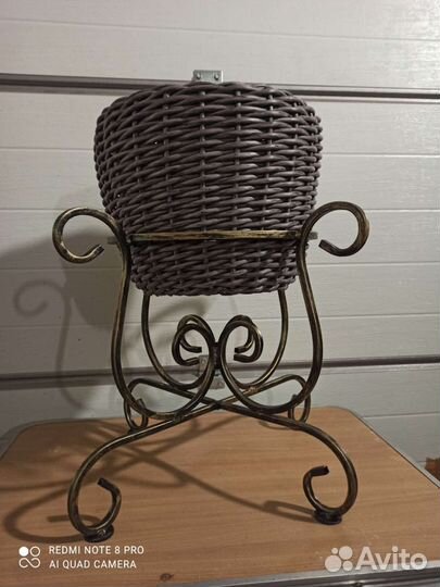 Кашпо для цветов + подставка