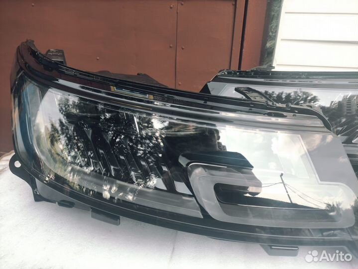 Фары Range Rover sport 2 full led L494 две 2 линзы