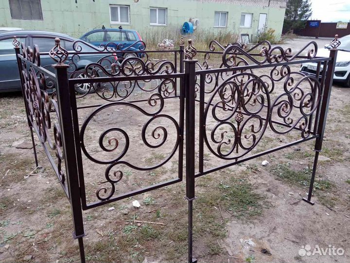 Ограда на могилу. Холодная ковка нн