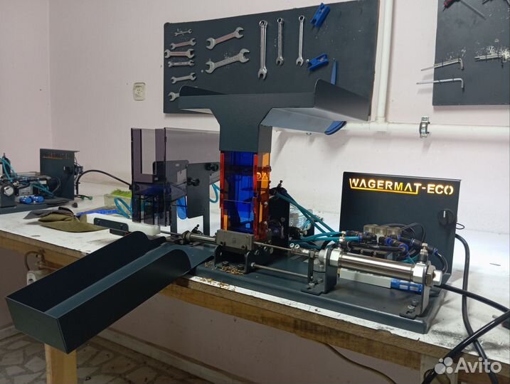 Автоматическая машинка набивки сигаретных гильз