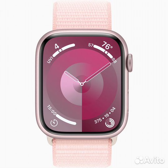 Смарт-часы Apple Watch Series 9, 45 мм Pink Al Pin