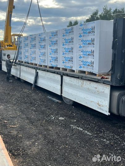 Строительные и перегородочные блоки Бонолит