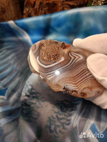 Натуральный камень Агат спил