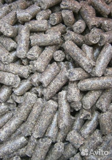 Корм для сельскохозяйственных животных гранулирова