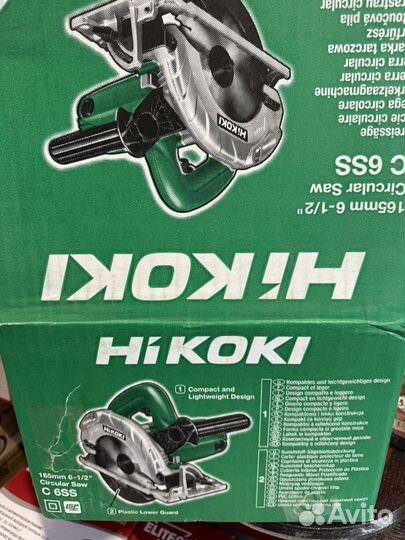 Дисковая пила Hitachi Hikoki C 6 SS