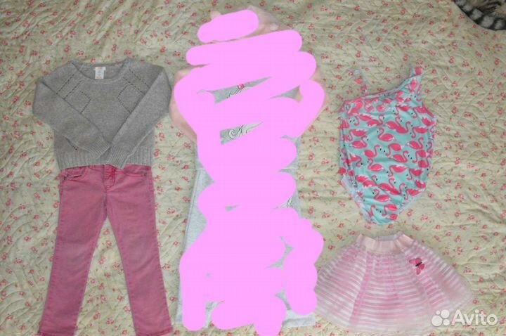 Детские вещи пакетом 3-4 лет