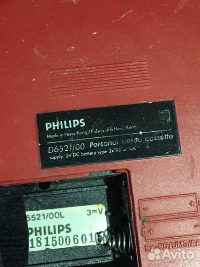 Philips d6521100 кассетный плеер