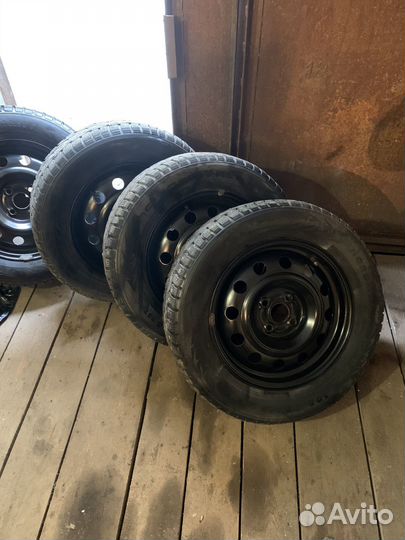 Колеса в сборе r15 зимние