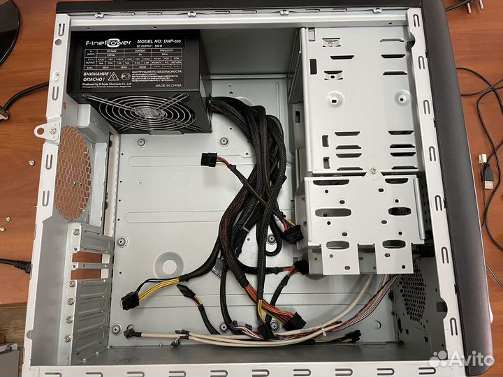 Корпус для пк inwin Atx + бп + cd/dvd rw