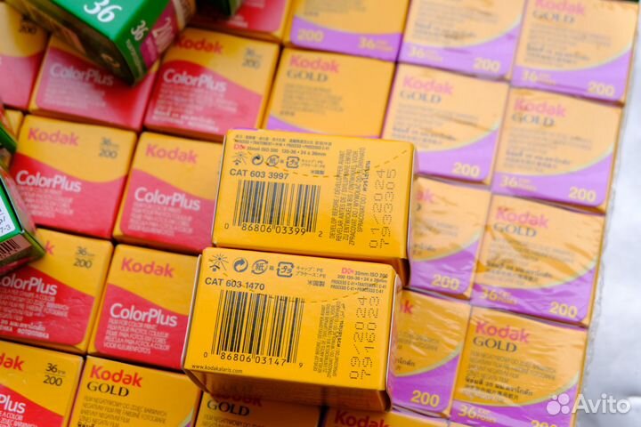 Фотоплнка Fujifilm 100, 200 Kodak color+ Gold200