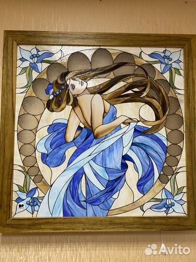 Картина витражная
