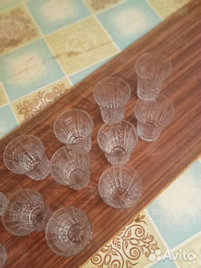 Стопки хрусталь