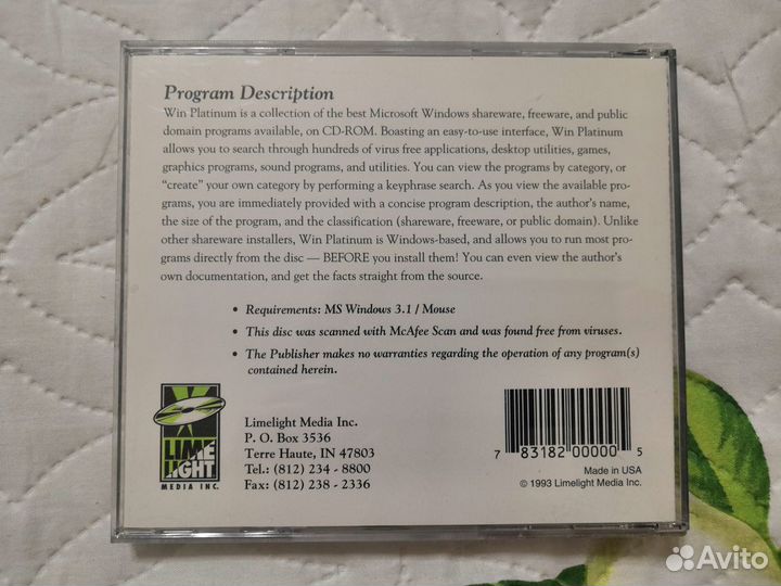 WIN Platinum, PC/MS-Windows CD by Limelight Media