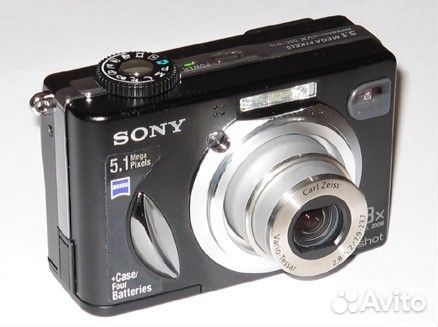 Sony CyberShot DSC-W15 полупрофессиональная