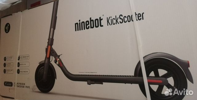 Новый электросамокат Ninebot KickScooter E22