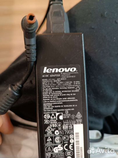 Оригинальный блок питания от ноутбука lenovo g570