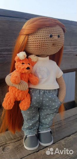 Интерьерная кукла ручной работы