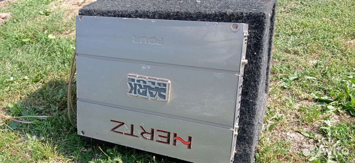 Сабвуфер и усилитель