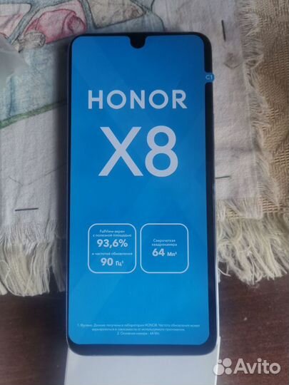 HONOR X8, 6/128 ГБ