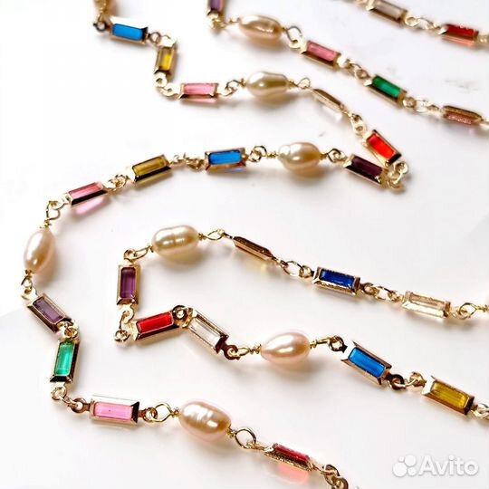 Очаровательное ожерелье безель и серьги с натураль