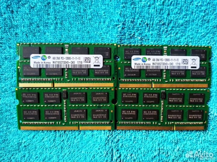 DDR3 4Gb Samsung Оперативная Память для Ноутбука