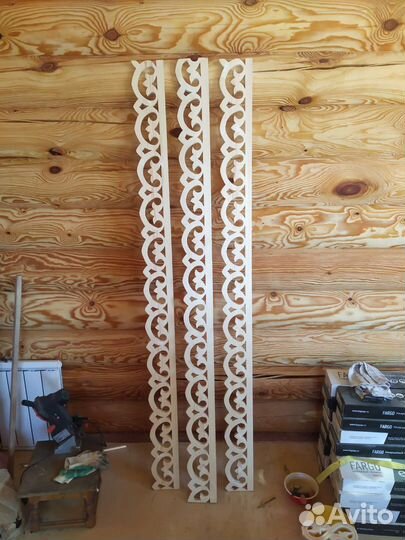 Резной наличник 14 см шириной