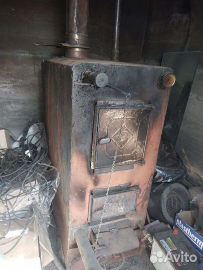 Твердотопливный котел длительного горения б/у