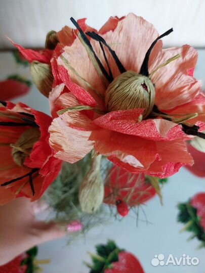 Букет из искусственных цветов