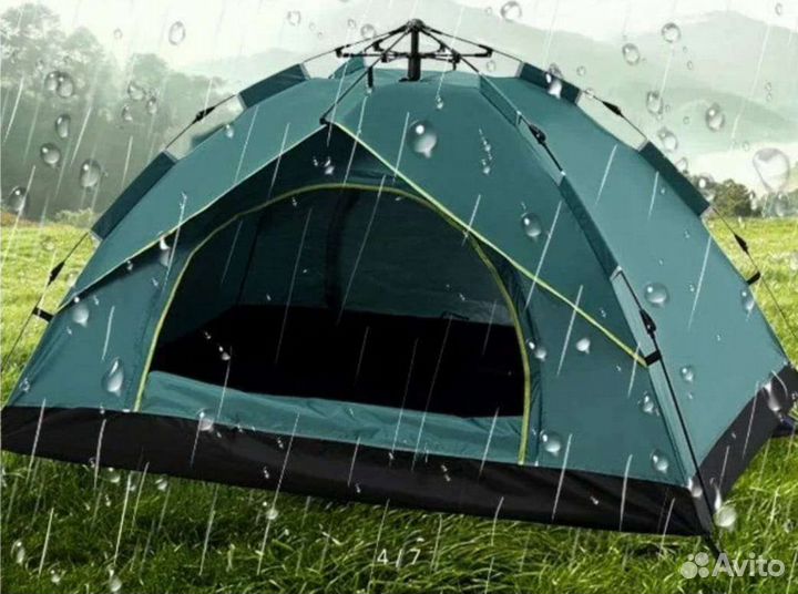 Палатка 4-х местная автоматическая 210х210хh150