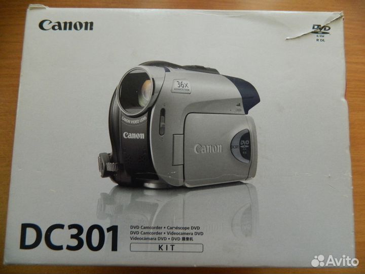 Видеокамера Canon DC301