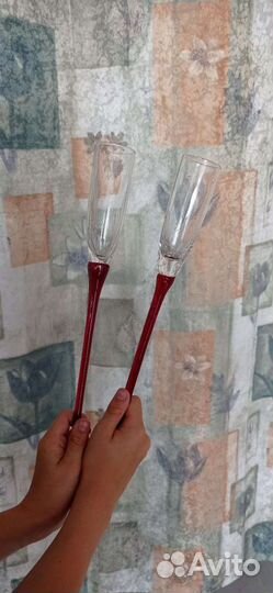 Фужерчики на стеклянной ножке