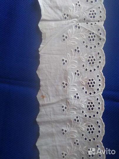 Ткань шитье на батисте СССР