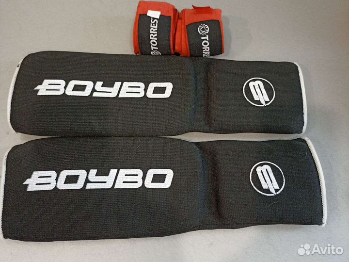 Бинты и защита голени для рукопашного боя