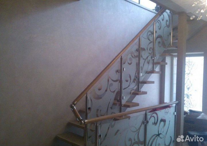 Перила из стекла