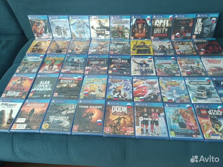 Игры ps4 запечатанные (новые)