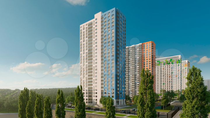 2-к. квартира, 34,7 м², 13/26 эт.