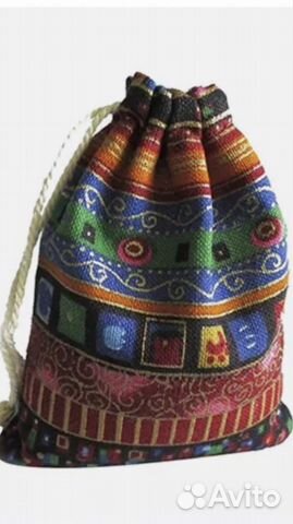 Мешочки подарочные в наборе 10 штук