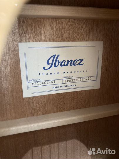 Акустическая гитара ibanez