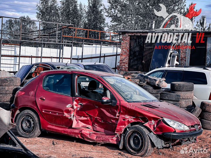 Peugeot 206 1.4 МКПП в разборе