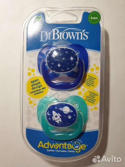 Пустышки Avent, Dr. Browns новые