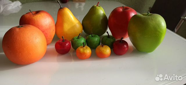 Игрушки фрукты
