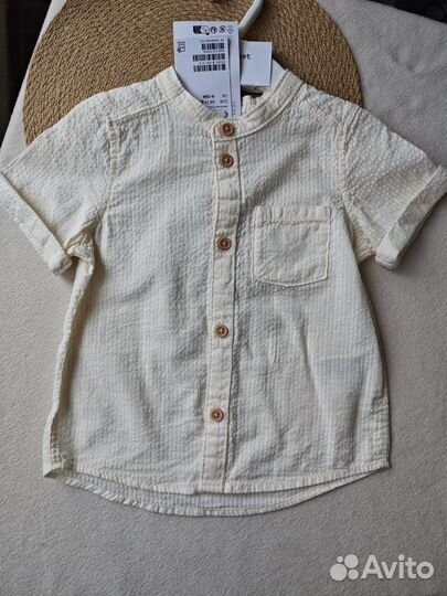 Комплект рубашка и шорты hm 80, 86, 92