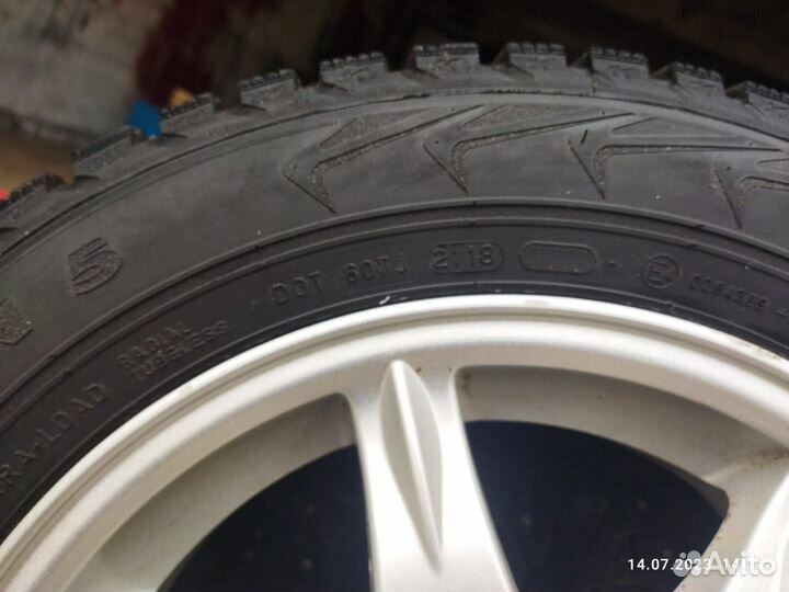 Зимняя резина r14 на дисках