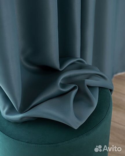 Шторы блэкаут Амадео Морская волна