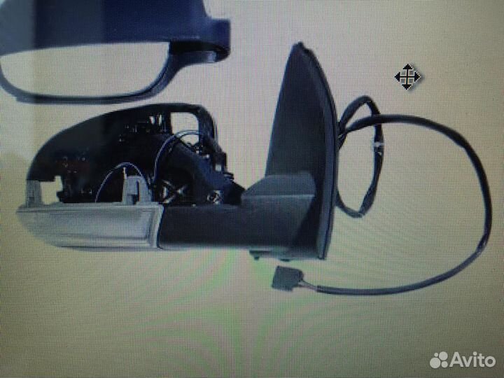 Зеркало заднего вида левое для VW golf5
