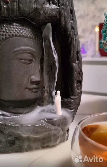 Статуэтка для благовоний стелющийся дым