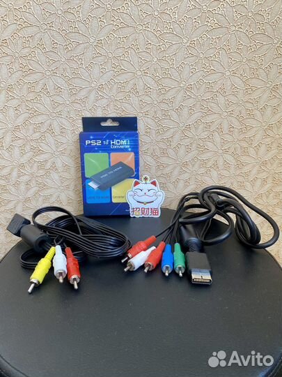 Кабели для Sony PlayStation PS1 PS2 PS3