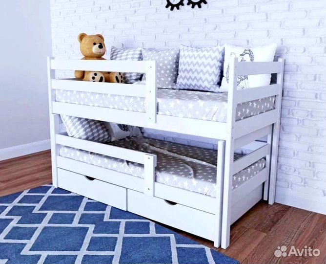 Детская выкатная кровать новая